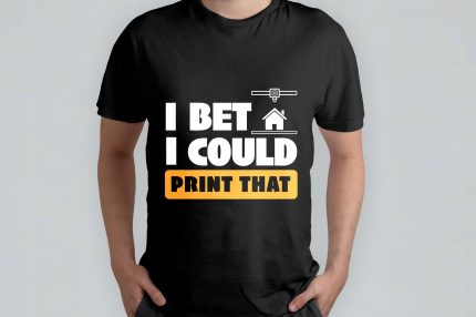 Koszulka T-shirt I Bet I Could Print That - XXL